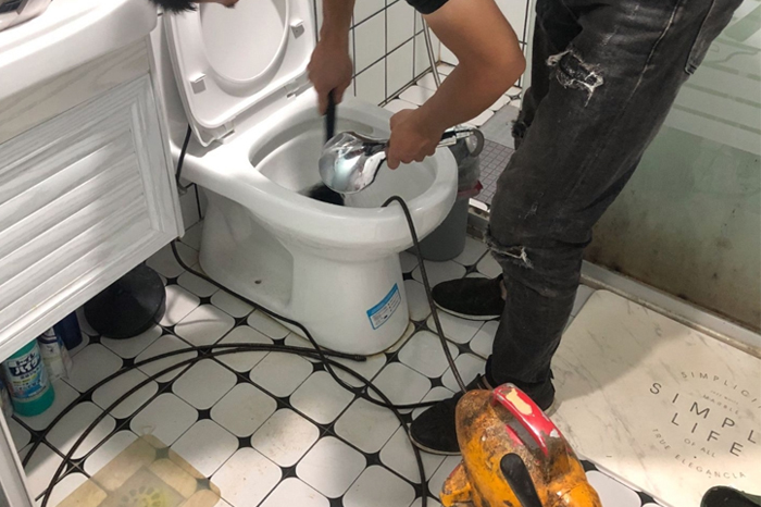 南湖疏通下水道