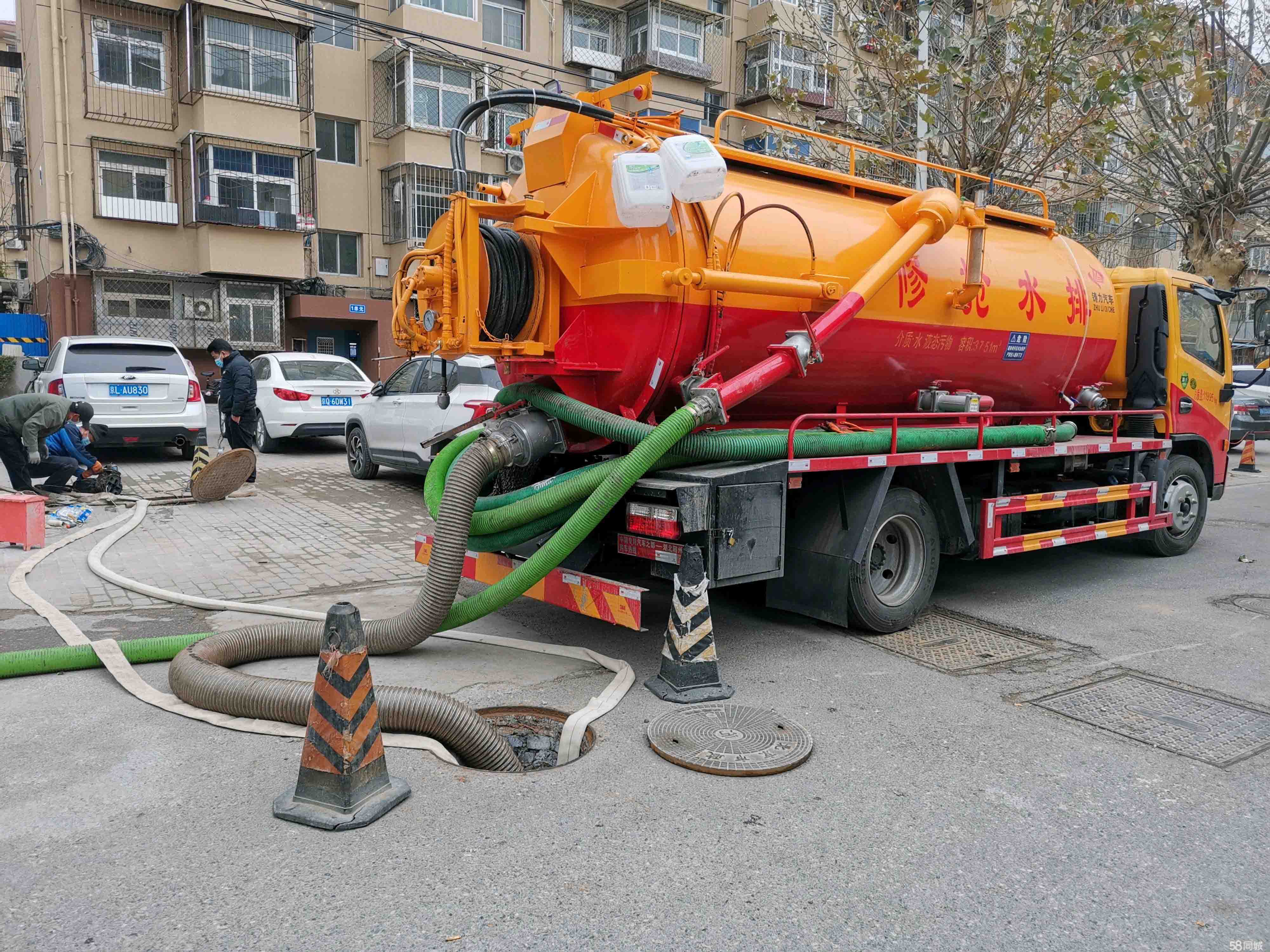 南湖抽粪吸污