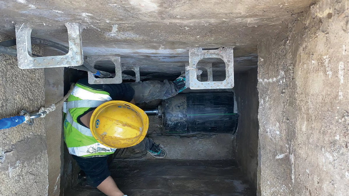 南湖HDPE短管内衬法